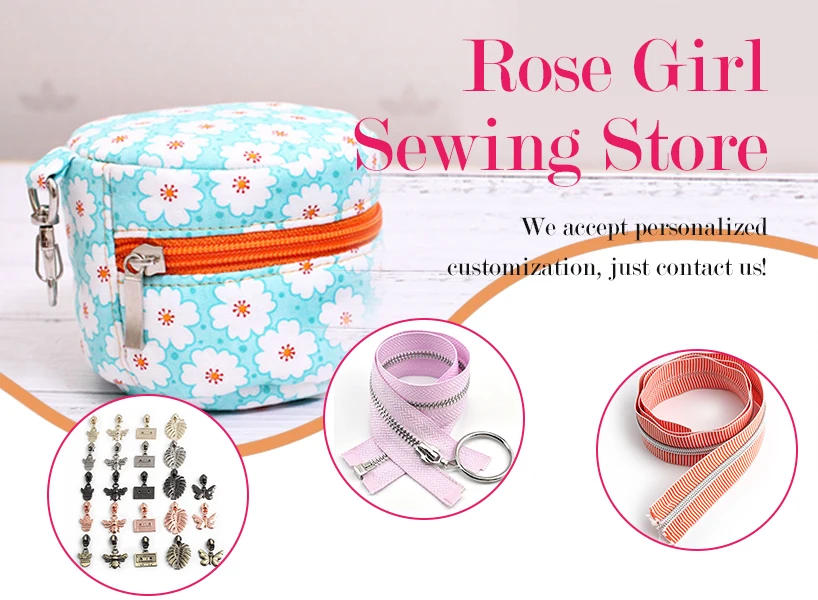 Description Picture 2 of itemDouble Sides 5# Nylon Turtle, Flower Shape Metal Zippers Puller Slider For Handbag Bags Garment Zip Head DIY Sewing Accessories