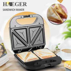 Multifunctional Sandwich Bread Maker Household Frying And Heating Electric Baking Pan Up and down Heating Toaster