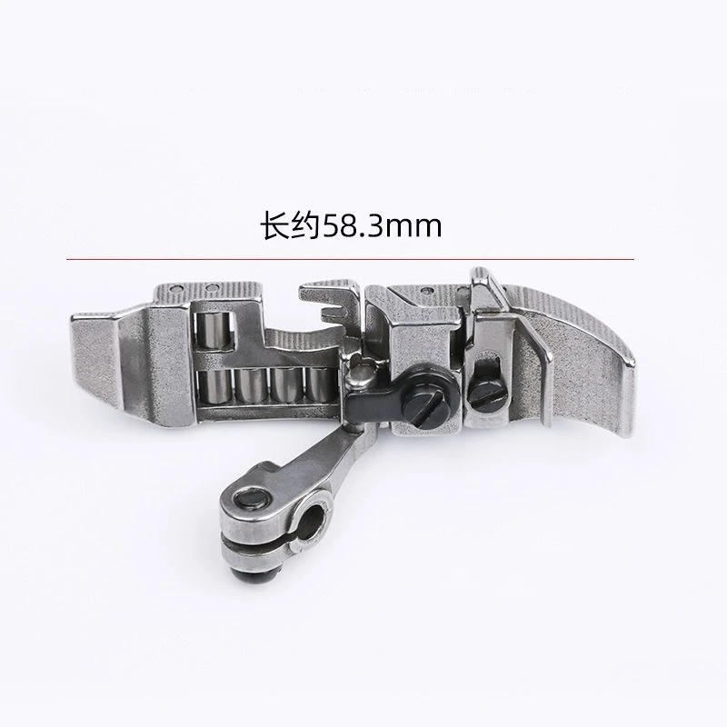 Description Picture 4 of item747/700 overlock sewing machine, four thread roller anti wrinkle belt, rolling ball thick material roller pressure foot