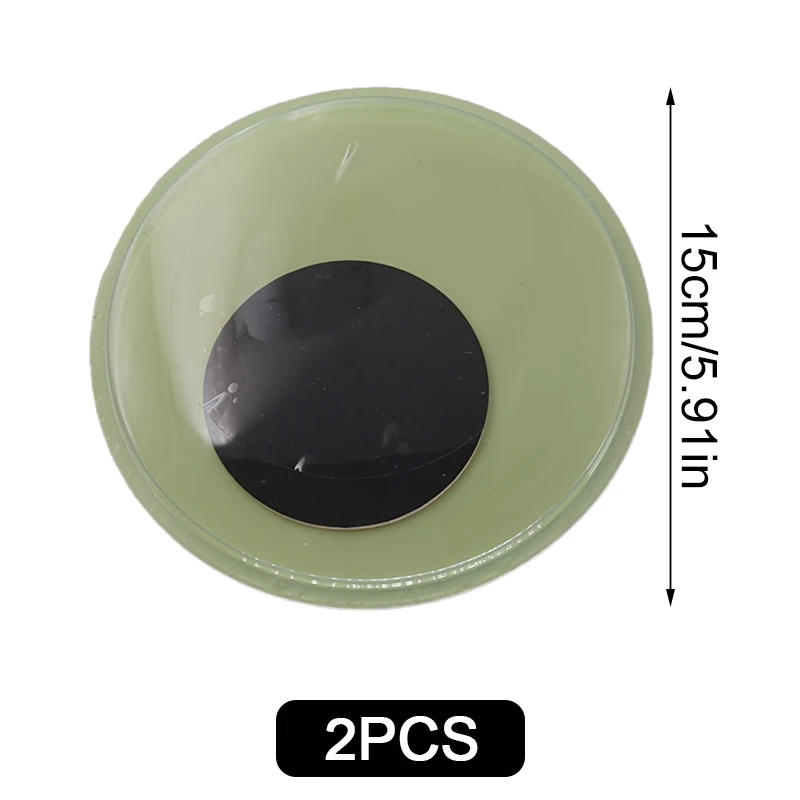 Description Picture 4 of itemGlow In The Dark Googly Eyes Movable Self-adhesive Eyes Large Plastic Eyes Sticker Diy Halloween Christmas Party Decoration