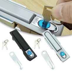 1set Security Furniture Locks Cam Cylinder Locks Door Cabinet Mailbox Drawer Cupboard Locker With 2 Keys Hardware