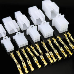 10set/lot 2.8mm 2/3/4/6/9 pin Automotive 2.8 Electrical wire Connector Male Female cable terminal plug Kits Motorcycle ebike car