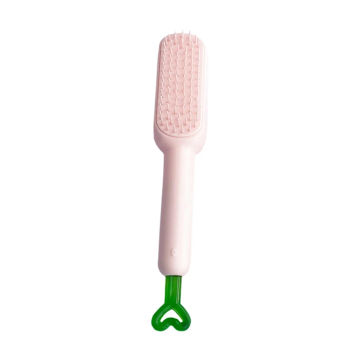 Hair Brush Cleaning Tool Easy Clean Styling Tool Self Cleaning Hairbrush for Straight Short All Hair Types Long Wet and Dry Hair