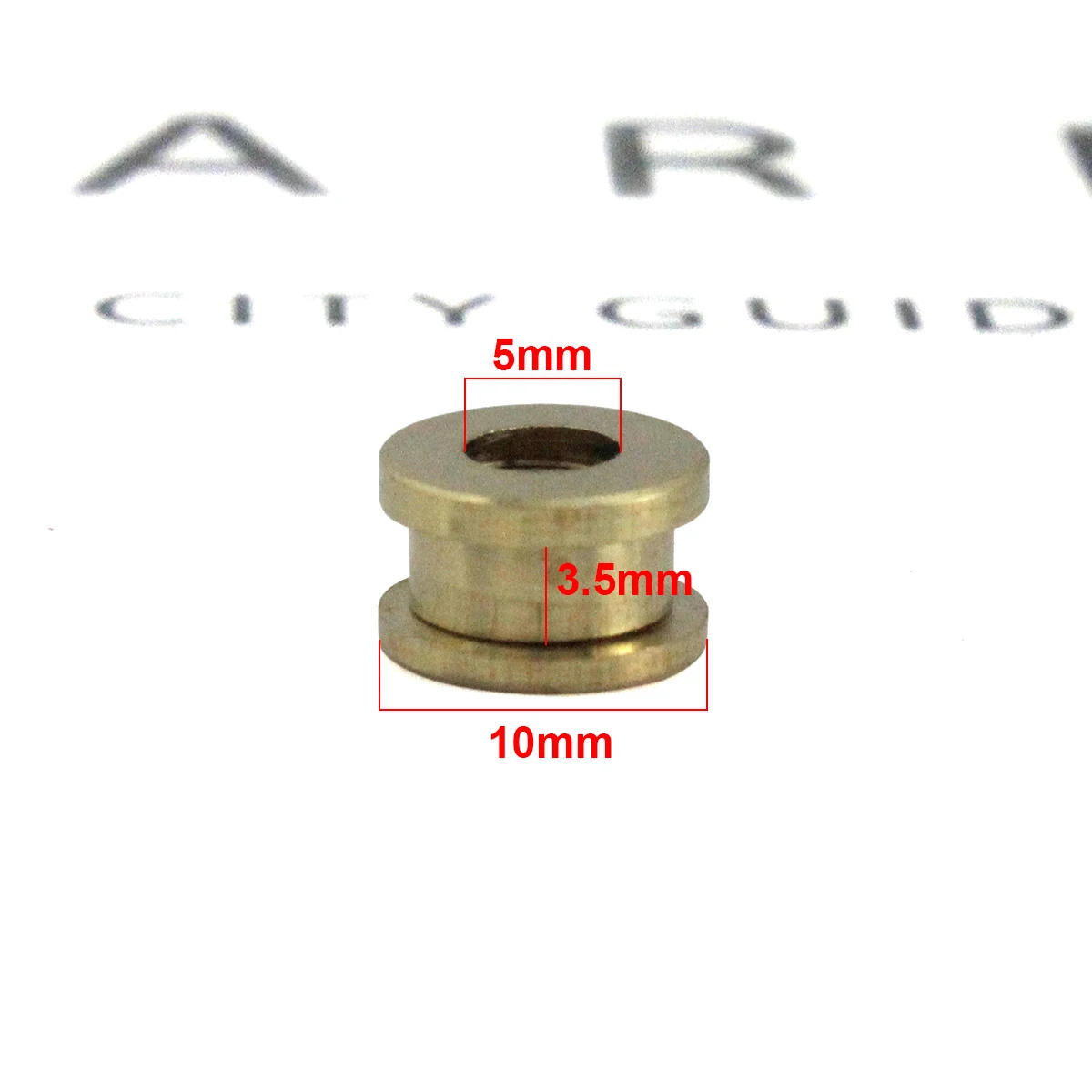 Description Picture 2 of item2pcs Solid Brass Screw Back Eyelets with Washer Grommets Leather Craft Accessory for Bag Garment Shoe Clothes Jeans Decoration