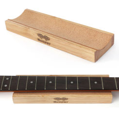 10 Inch Guitar Neck Rest Olive Wood Neck Support Luthier Tool for Guitar Workstation Violins Banjos Ukuleles Mandolins Anti-slip