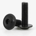 M3 M4 M5 M6 M8 M10 ISO7380.2 Grade 10.9 black Flange  Button Head screw With Washer Collar Inner Hex Socket Allen Screws Bolt