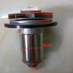 Grundfos UPS15-50 UPS15-60 UPS15-70 Gas Boiler Spare Part Water Circulation Pump Motor Rotor Water Leaves for UPS 15- 50 60 70