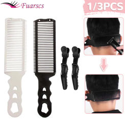 Flat Top Fading Comb Professional Barber Blending Clipper Hair Cutting Comb Heat Resistant Fade Comb Salon Styling Tools