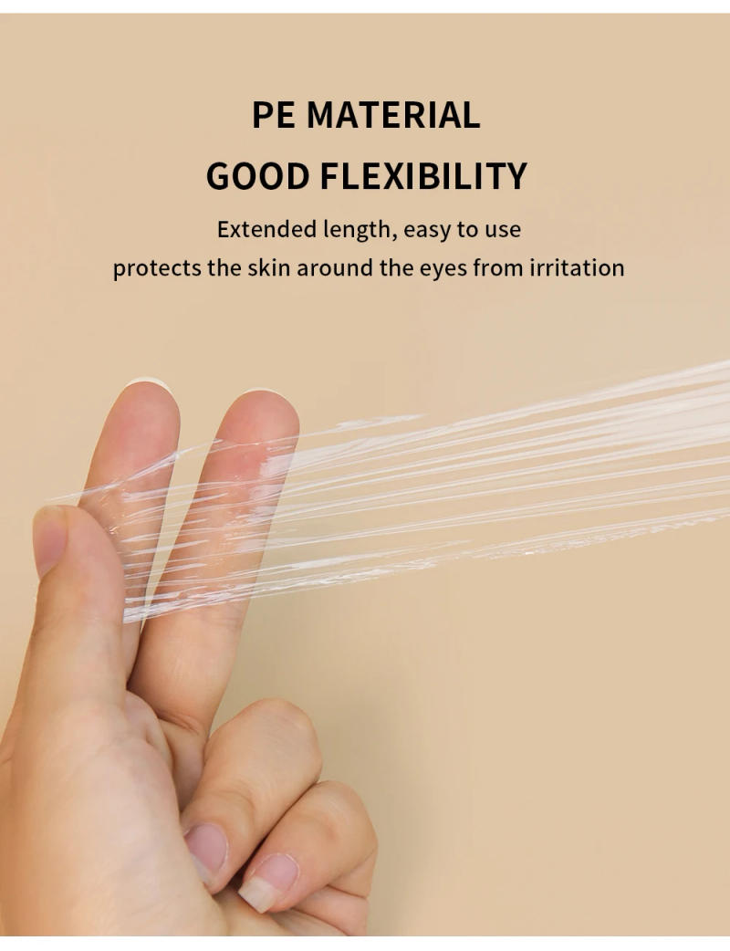 Description Picture 6 of itemEyelash Remover Clear Plastic Wrap Eye Preservative Film Professional False Eyelashes Extension Makeup Tool