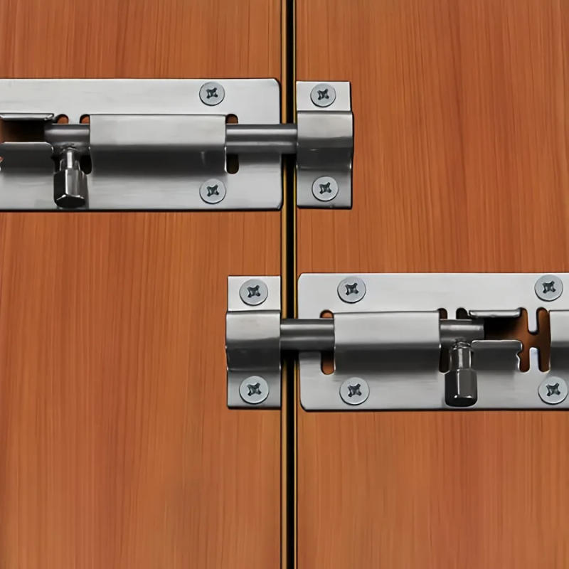 Description Picture 6 of item4 "metal pull latch Key lock Security door lock - for garden fence bedroom living room backyard window