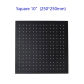 Square10 shower head