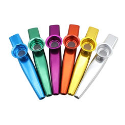 Musical Instrument Flute Kazoo Aluminum Alloy Beginner Kids Adult Party Gift