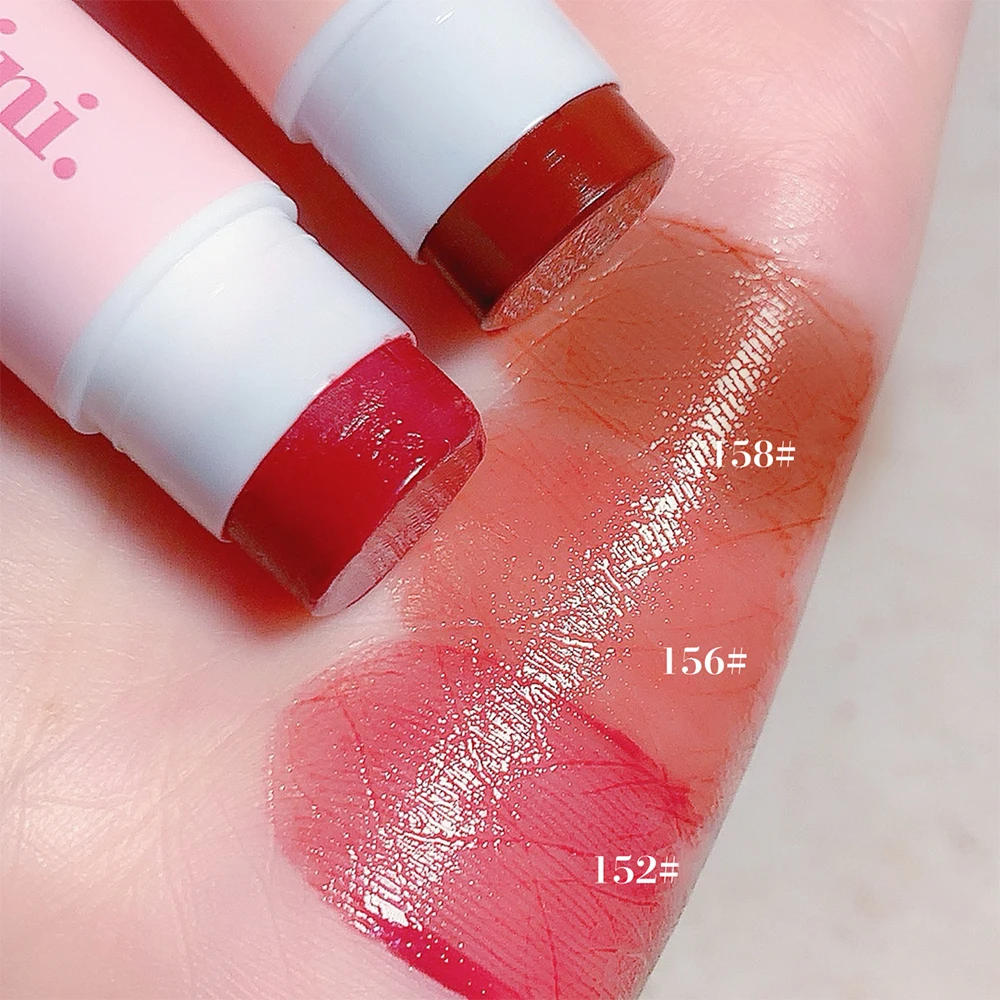 Description Picture 3 of itemMoisturizing Colored Lipstick Set 1/3PCS Long Lasting Red Lip Balm Waterproof Jelly Solid Lip Gloss Lips Makeup Korean Cosmetics