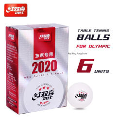 Original DHS DJ40+ Ping Pong Balls 3 Stars Professional Table Tennis Balls ABS New Material