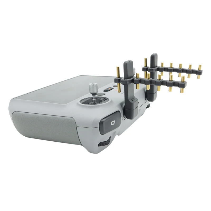 Description Picture 4 of item2 PCS Remote Control Easy Install YAGI Antenna Amplifier Signal Booster Range Extender 5.8Ghz For DJI RC 2 For DJI Air 3 Drones