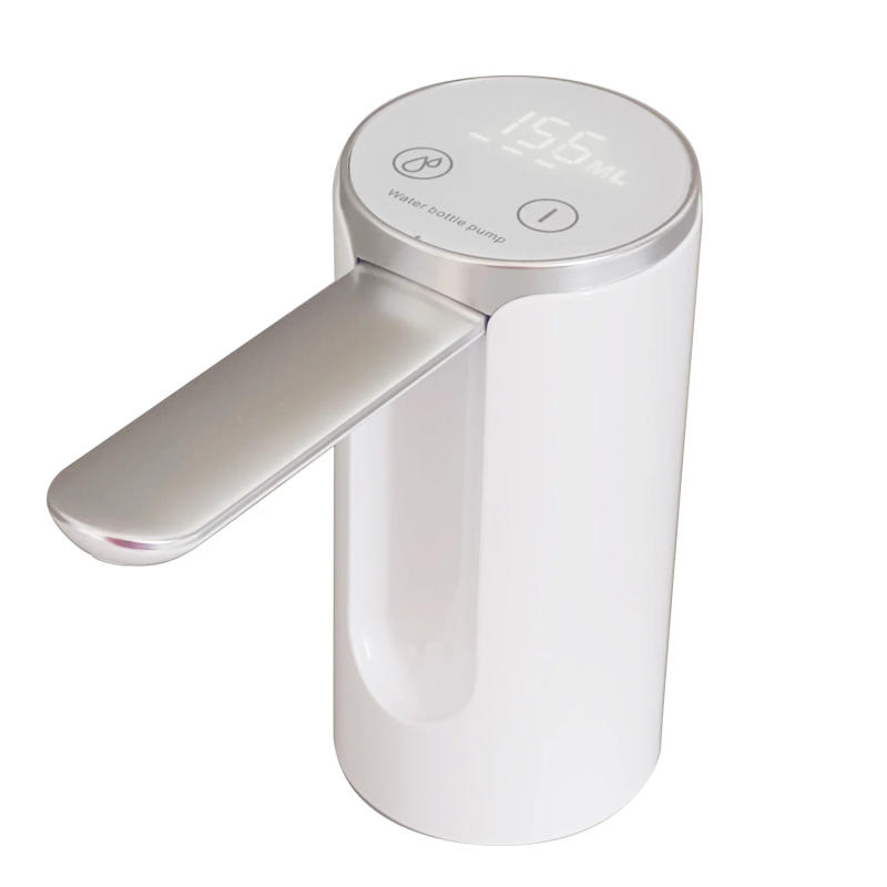 Description Picture 2 of itemTouch Screen Bucket Water Pump, Automatic Water Dispenser, Electric Folding Water Pump, Quantitative Water Outlet Durable White