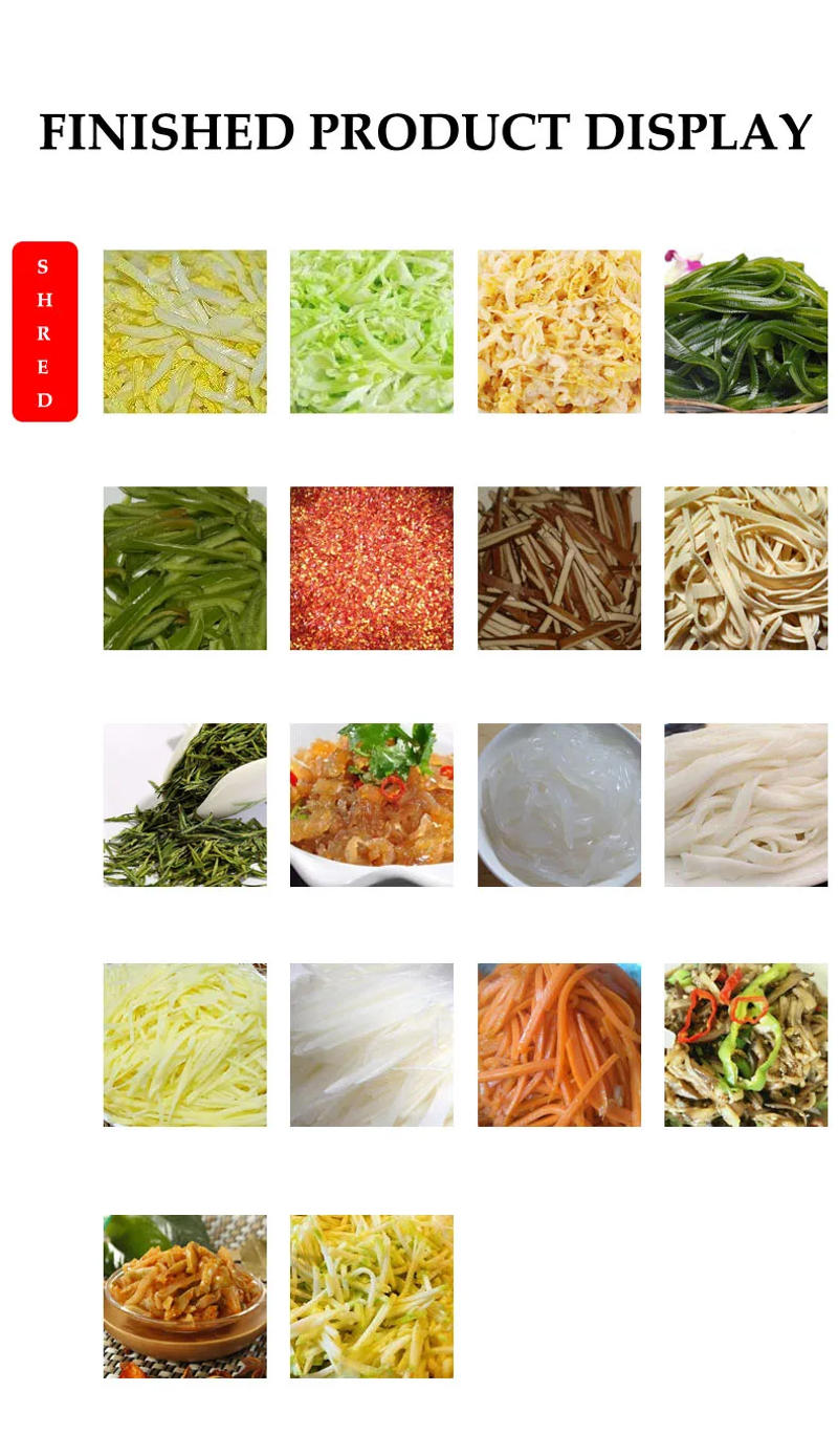 Description Picture 3 of itemVegetable Cutting Machine Electric Business Cut Green Leafs Salad Herbs Cut Strips