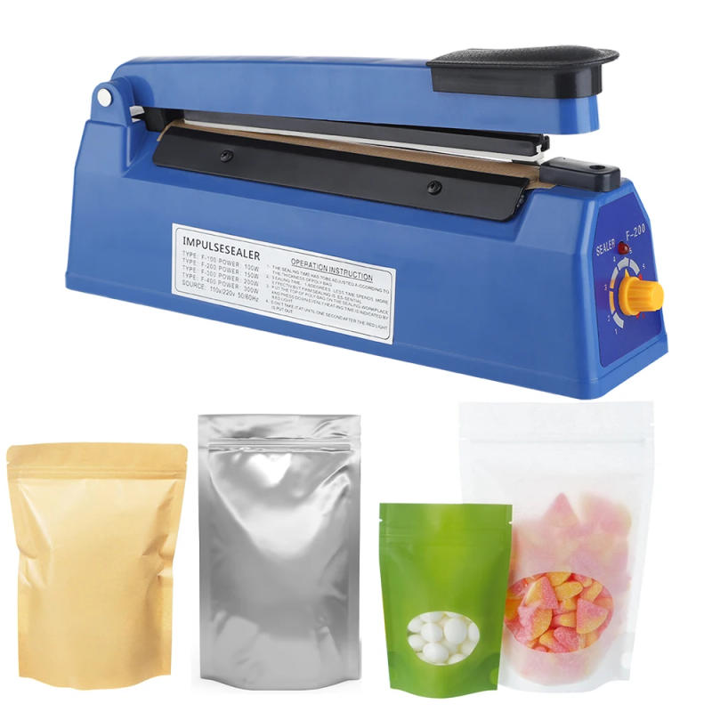 Description Picture 2 of itemPortable Electric Food Bag Sealing Machine Manual Impulse Heat Sealer Household Food Vacuum Packing Machine Kitchen Tool