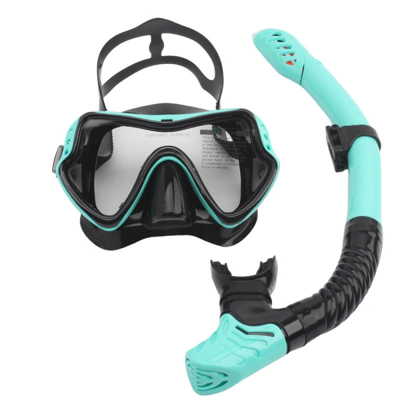 Description Picture 6 of itemJSJM New Professional Snorkel Diving Mask  Snorkels Goggles Glasses Diving Goggles Swimming Tube Set Snorkel Mask Adult Unisex