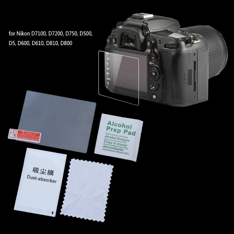 Description Picture 5 of itemScreen Protector Tempered Glass Camera LCD Guard Cover Film For Nikon D7100 D750