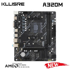 Kllisre A320M a320 2 x DDR4 up to 64GB NVME M.2 SATA3.0 Micro ATX AM4 Motherboard
