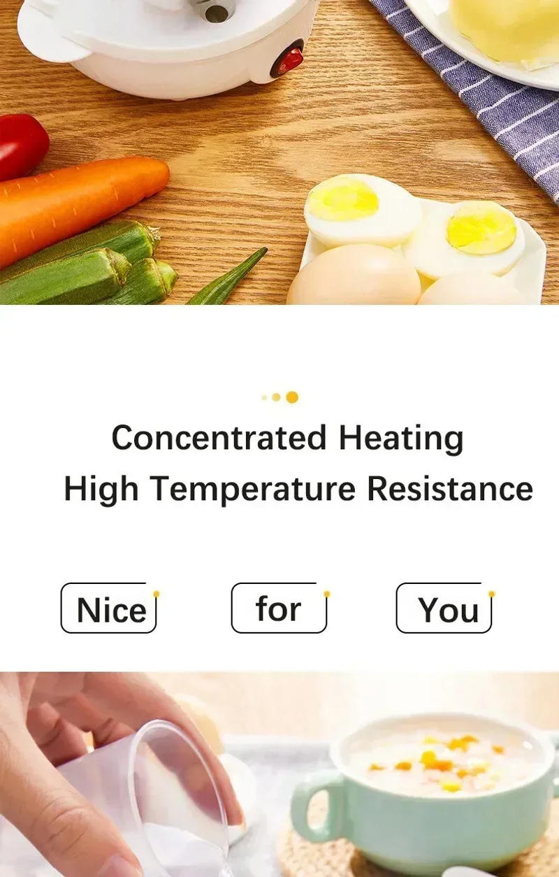 Description Picture 5 of itemMultifunctional Electric Egg Boiler Double Layers Cooker Mini Steamer Poacher Kitchen Cooking Breakfast Machine breakfast maker