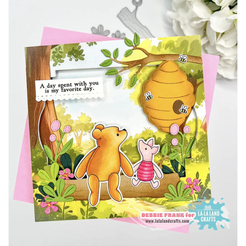 Description Picture 5 of itemFollow Joy Metal Cutting Dies Stamp Honey Dipper Die Scrapbook Tree House Die Greeting Card DIY Craft Decoration 2025 Spring New