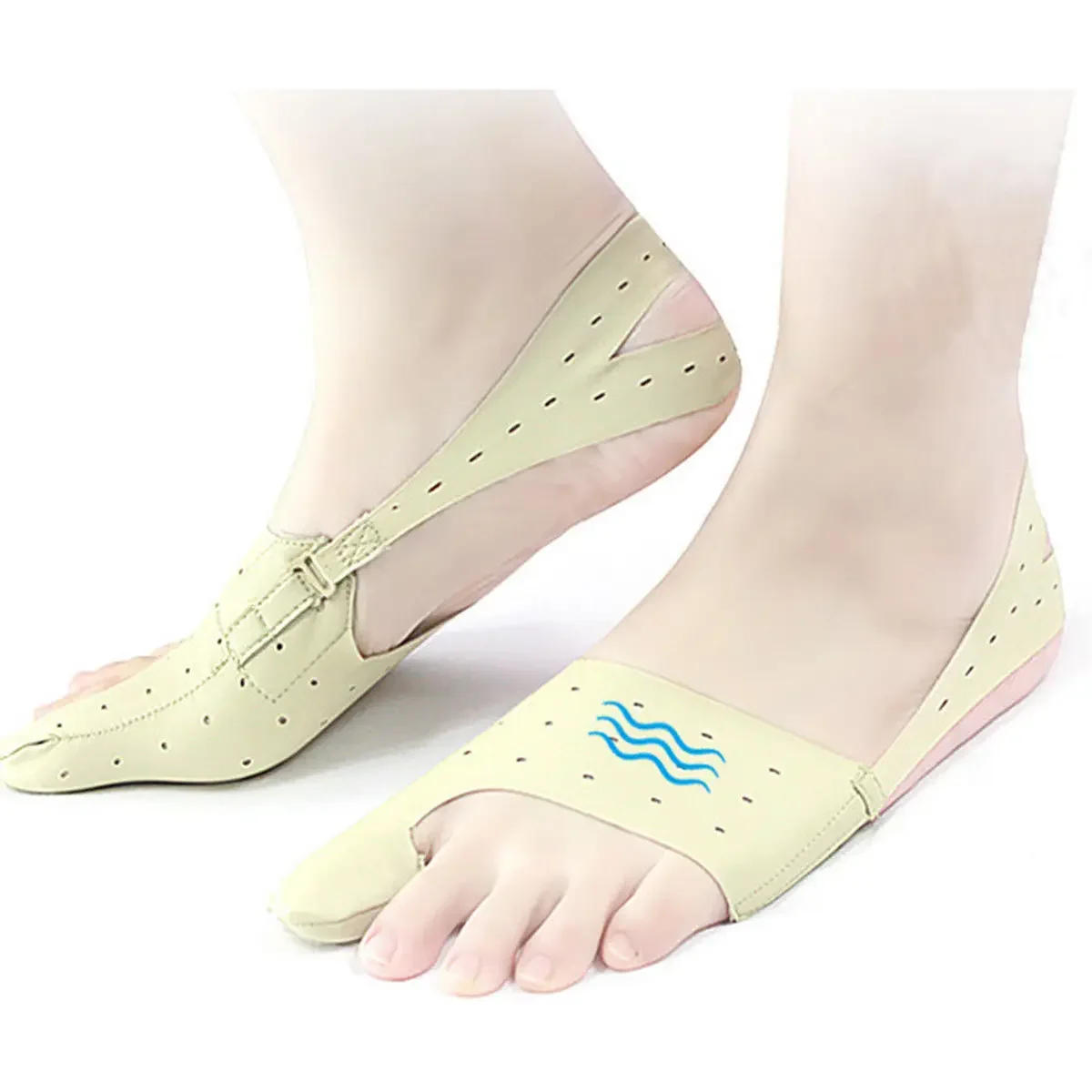 Description Picture 3 of itemعلاج الاسترخاء Foot Care Tool Elastic Bunion Corrector 1 Piece  Big Foot Bones Toe Separator Hallux Valgus Orthopedic Supplies