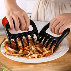 2 PCS Bear Claw Barbecue Forks Manually Pulling Shredded Pork Clip Barbecue Forks Kitchen Barbecue Tools Bread Grinder