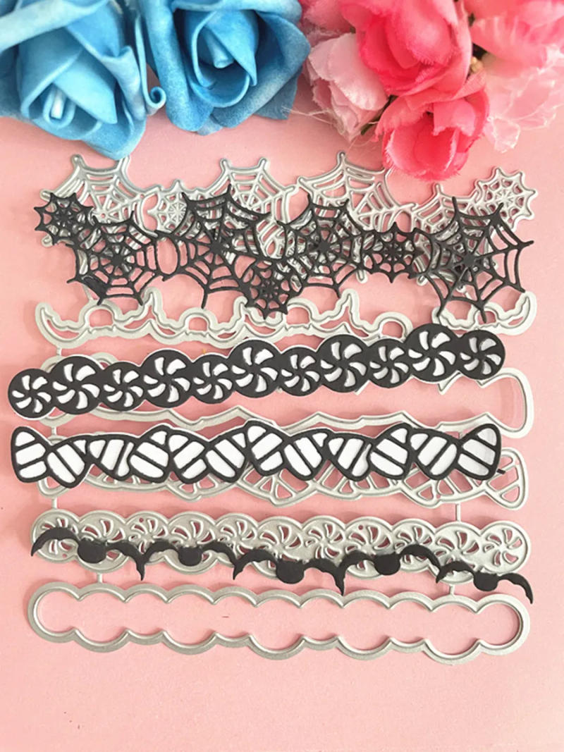 Description Picture 2 of itemhalloween bat spider web scrapbook die Metal Cutting Dies DIY Scrapbook Paper Cards Embossing Craft Die Cut handmade craft