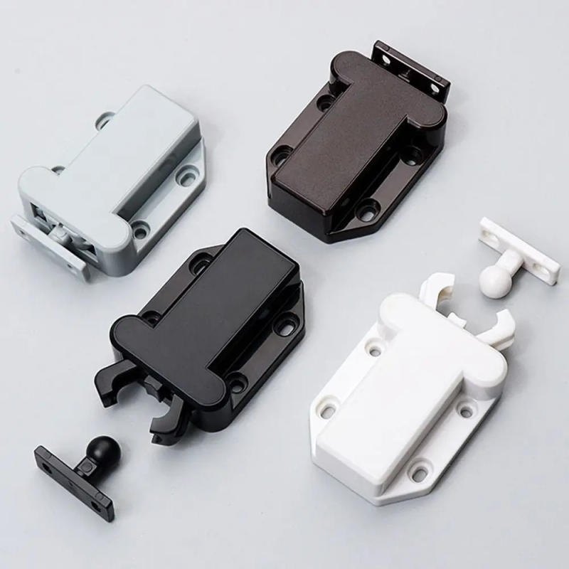 Description Picture 3 of itemPush To Open Door Bouncer Bouncing Press Type Cabinet Catches Handle-free Invisible Cabinet Pulls Catches Panel Opener Closer