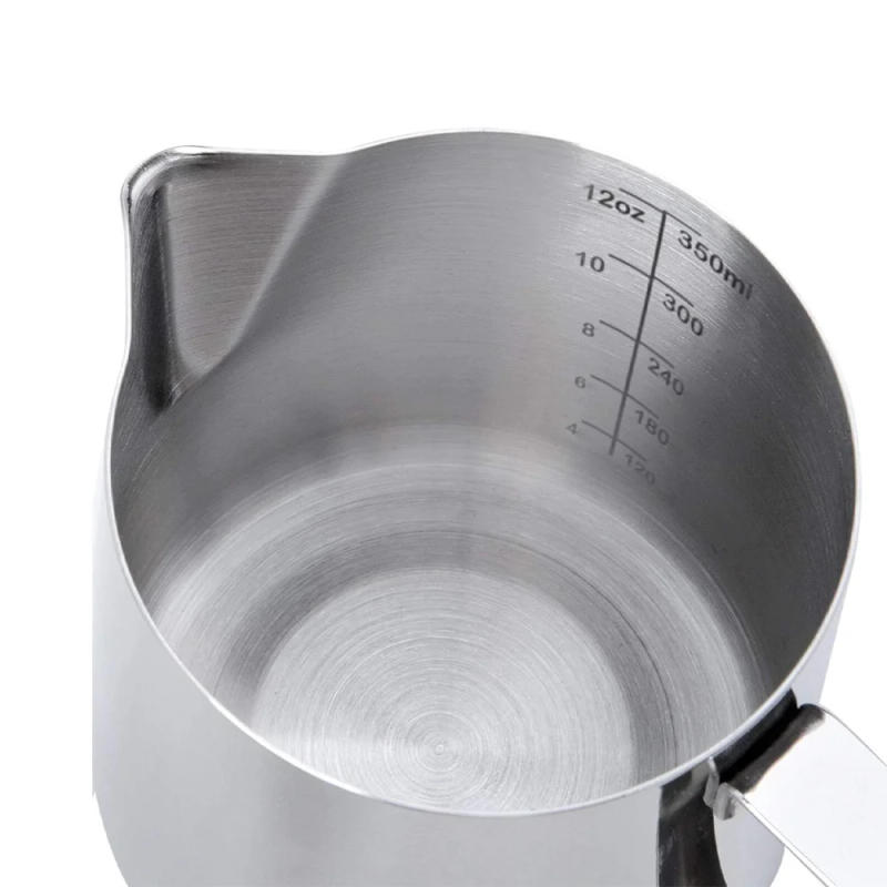 Description Picture 6 of itemMilk Frother Jug 350ml Art Pitcher Stainles Steel Coffee Frother Cup Barista Latte Art Jug Espresso for Cappuccino Accessorie