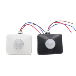 12V 220V PIR Sensor Switch Outdoor Motion Detector Sensor Timer 110V Automatic Infrared Light Switch for 12V 220V Light