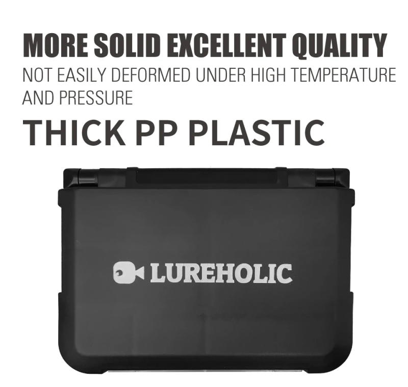 Description Picture 5 of itemLUREHOLIC Fishing Tackle Boxes for Lure Accessories Storage Snap, Swivel, Jig Head, Hooks, Aji Lure Baits,Tungsten Weights, etc