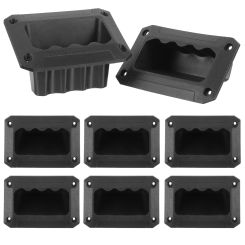 8pcs Handle Stage Speaker Cabinet Handle Plastic Handle Audio Accessory Recessed Handle For Stage