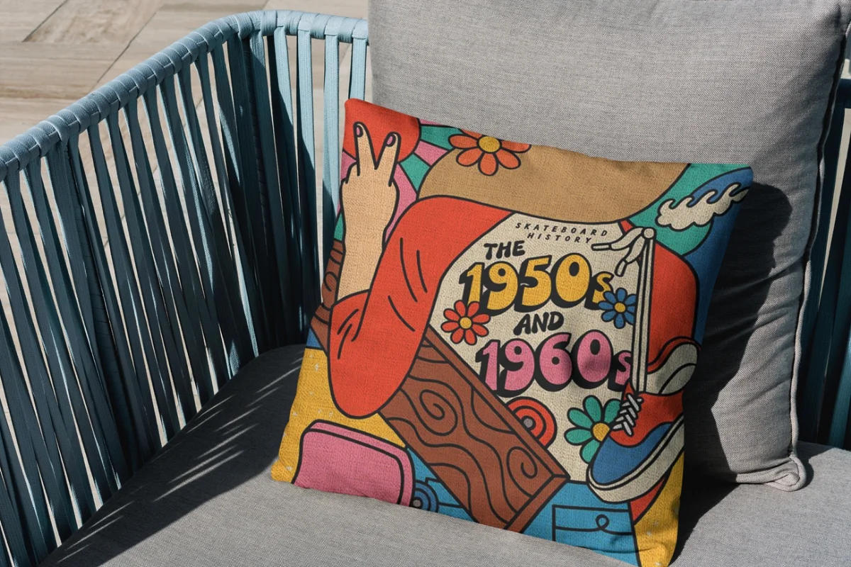 Description Picture 6 of itemCartoon Funny Vintage Print Pattern Sofa Cushion Cover Pillow Case Home Decoration Party Car Bedding