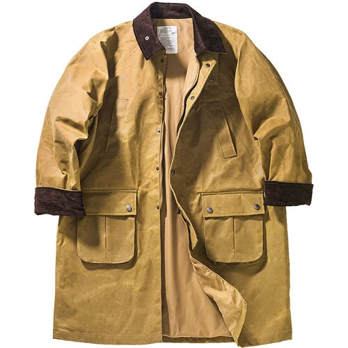 Men's Oil-wax Trench