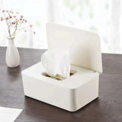 Dustproof Wet Tissue Box Lid Baby Nappy Wipes Storage Holder Dispenser Home Car Office Paper Tissue Organizer Travel Wipe