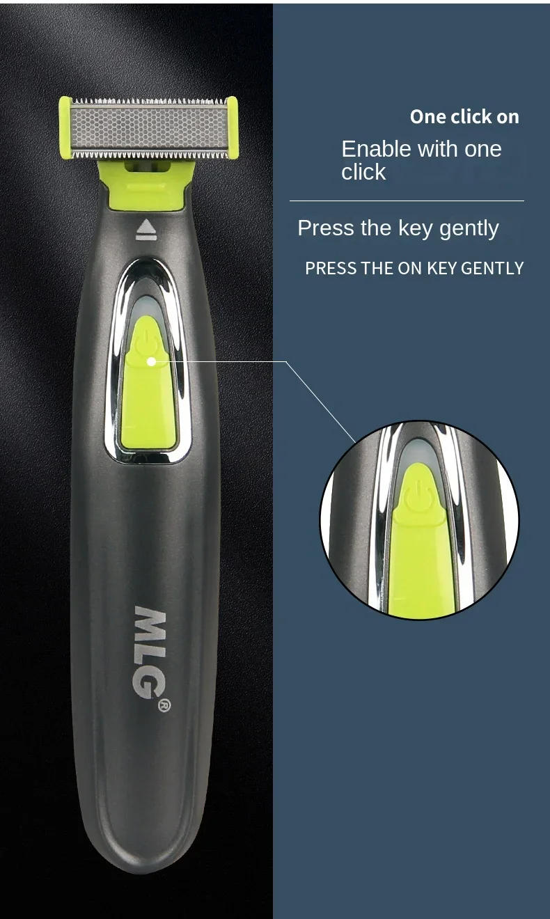 Description Picture 3 of itemElectric Shaver for Men Professional Beard Trimmer Cordless Razor Body Trimer USB Rechargeable Face Male Hair Shaving Machine