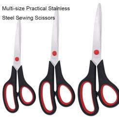Stainless Steel Tailor Scissors Sewing Scissors For Thin Fabric Paper Needlework Cutting Embroidery Thread knitting Sewing Tool