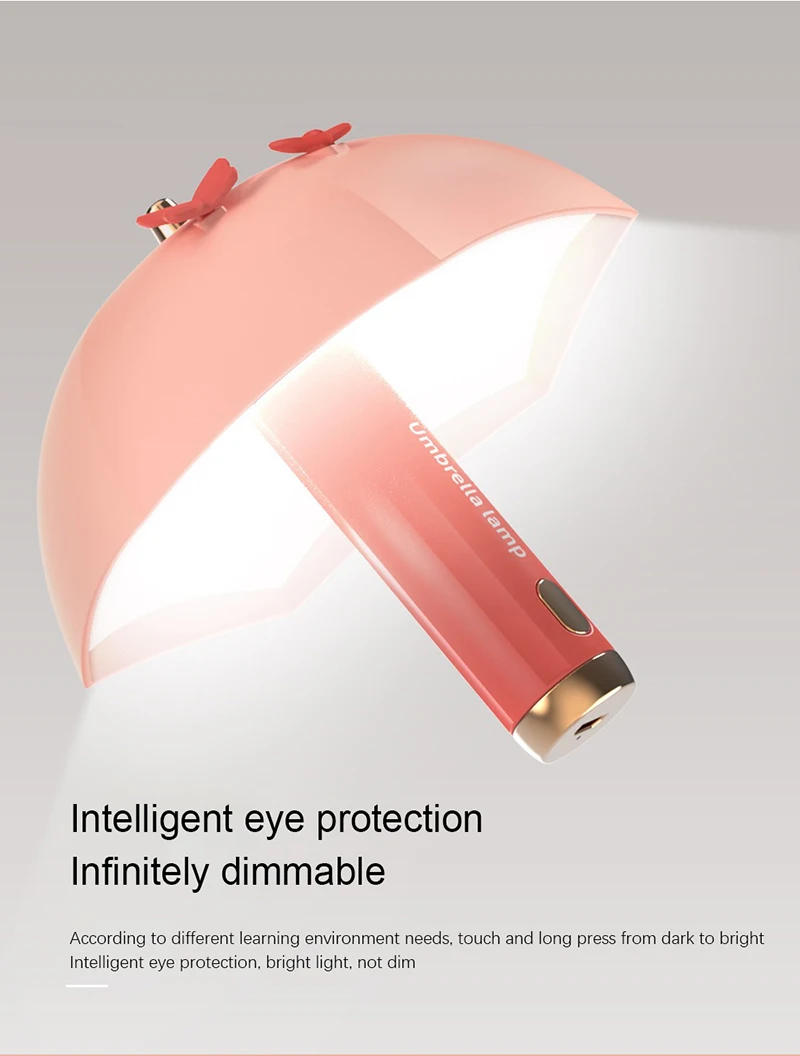 Description Picture 6 of itemDesk Lamp Hanging Magnetic Table Lamp LED USB Rechargeable Stepless Dimming Cabinet Closet Wardrobe Night Light