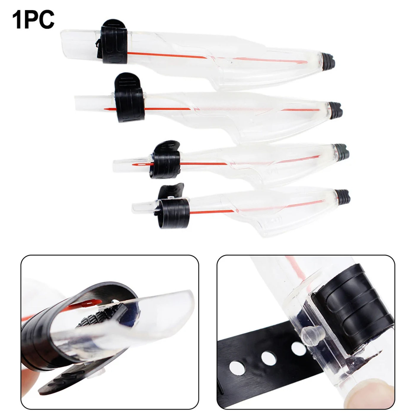 Description Picture 2 of item1pcs Rod Cap Protection Quick Fix Buckle Rock Fishing Tip Protector plastic Wear-resistant Fishing Functional Long-term Use