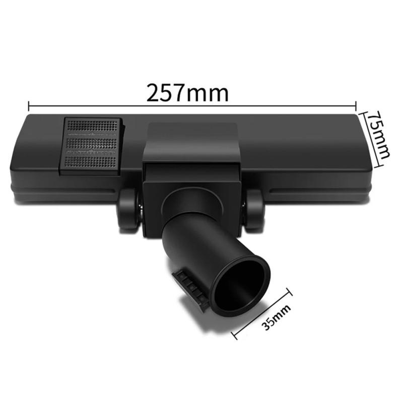Description Picture 4 of itemHousehold Supplies Vacuum Cleaner Floor Nozzle Black 32-35 Mm Base Laminate Universal Useful Things For Kitchen Parts Accessorie