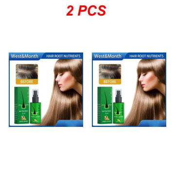 1~5PCS Ginger Hair Growth Spray Essential Oils Hair Loss Fast Grow Prevent Hair Frizzy Damaged Thinning Repair