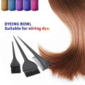 Hair Dyeing Diagonal Brush Hair Salon Tools For Soft Hair And Hairdressing Baked Oil Pouring Brush Hair Dye Bowl Comb Brush L3L4