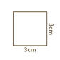 3x3 cm