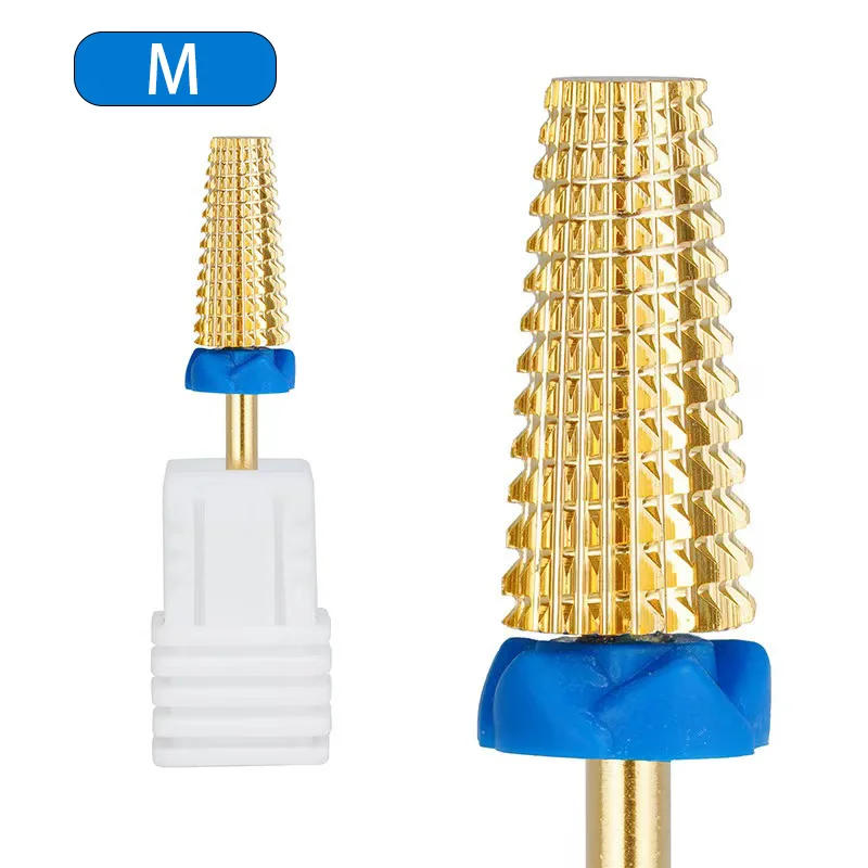 Description Picture 5 of item5 in 1 Tungsten Carbide Nail Drill Bits Milling Cutter For Manicuring Electric Nail Drill Machine Efficient Nail File Remove Gel