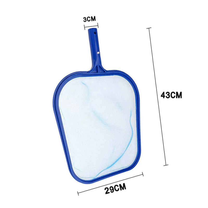 Description Picture 6 of itemTub Cleaner Tool Professional Lightweight Mesh Frame Net Durable Blue Swimming Pool Spa Leaf Trash Net Skimmer Rake Skimmer