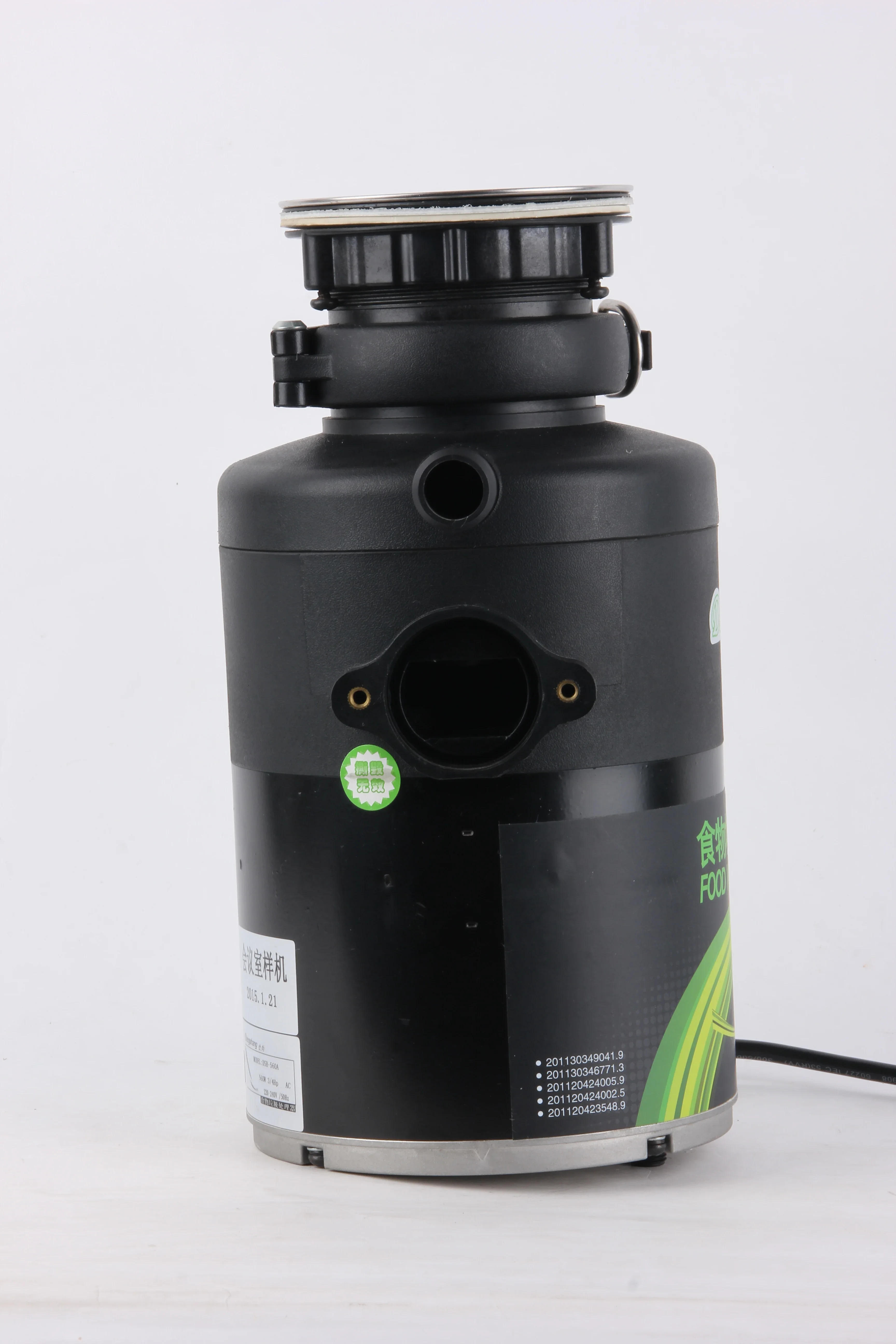 Description Picture 4 of itemHot New Home Kitchen Food Waste Processor Silver Gold Red White Blue Magnet Auto Technology Steel Motor Sound Switch Stainless