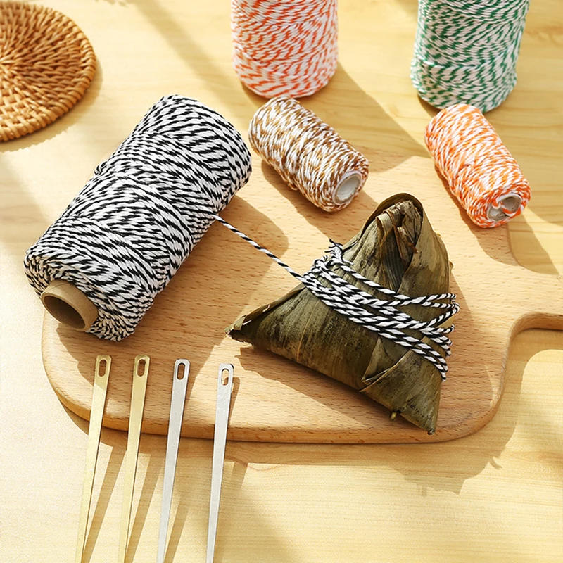 Description Picture 2 of itemMeat Sausage Tie Rope Thick Butchers String Cotton Twine Meat Prep Trussing Turkey Barbecue Strings Meat Sausage Tie Rope Cord